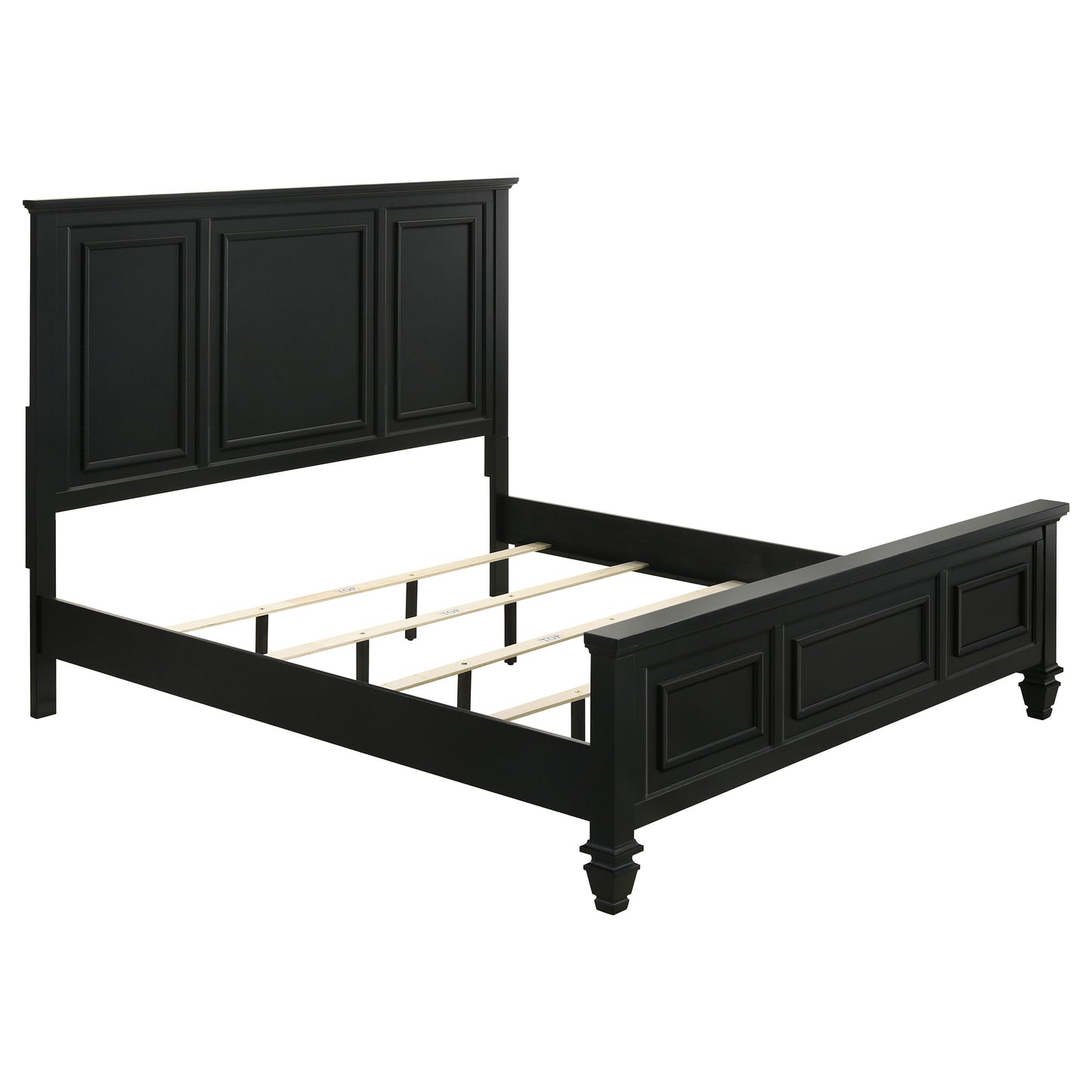 Sandy Beach 5-piece Queen Bedroom Set Black