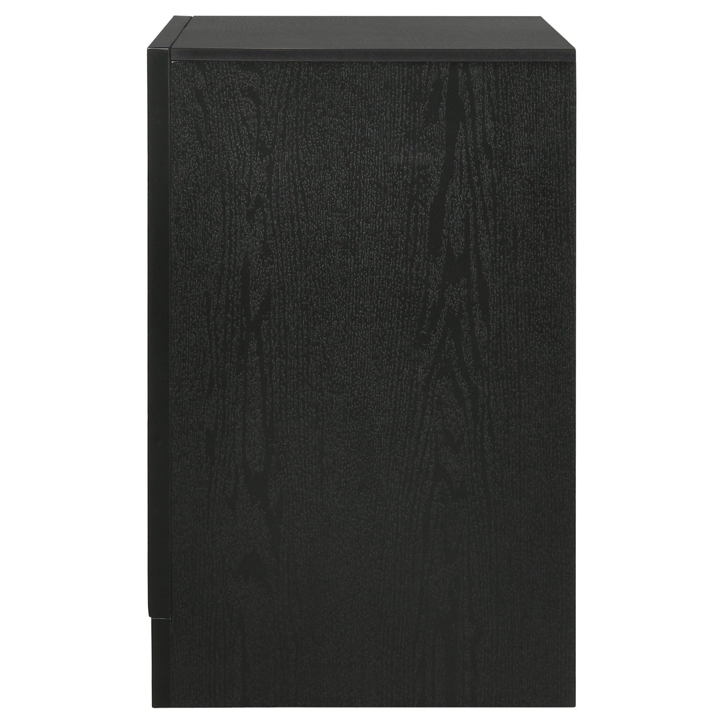 Miranda 2-drawer Nightstand Black