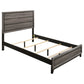 Watson Wood Full Panel Bed Grey Oak