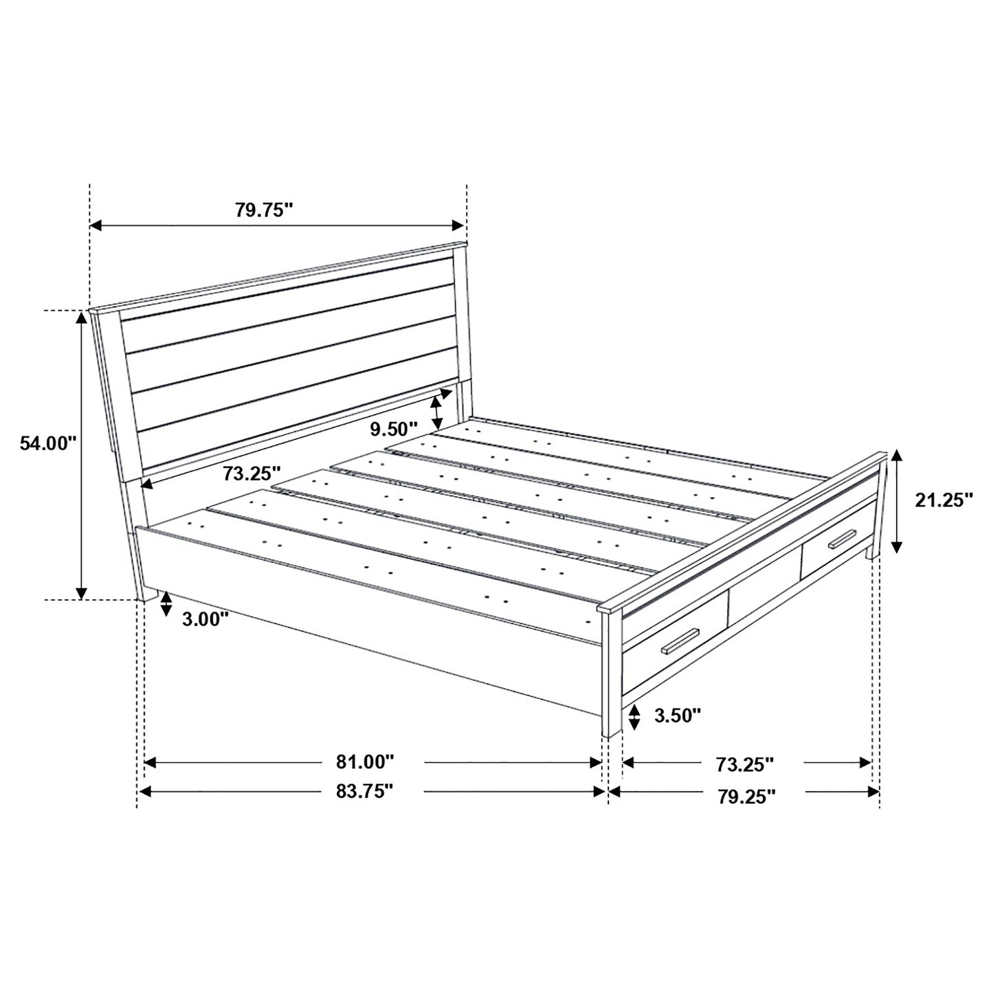 Woodmont 5-piece Eastern King Bedroom Set Golden Brown