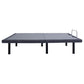 Negan Eastern King Adjustable Bed Base Grey and Black