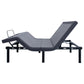 Negan California King Adjustable Bed Base Grey and Black