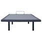 Negan California King Adjustable Bed Base Grey and Black