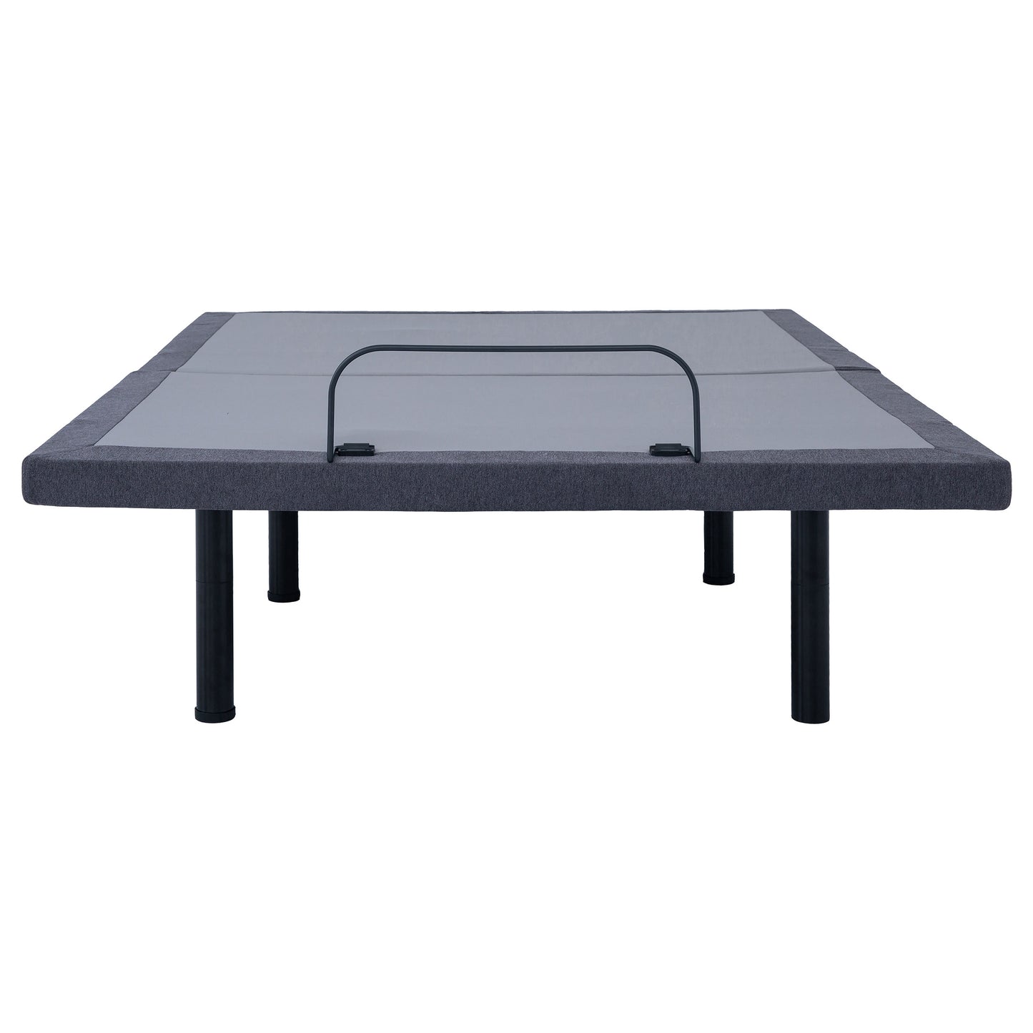 Negan Twin Extra Long Adjustable Bed Base Grey and Black