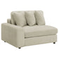 Blaine Upholstered Reversible Chaise Sectional Sofa Sand