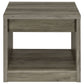 Felix 1-drawer Engineered Wood Side End Table Grey Driftwood