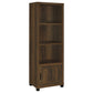 Sachin 3-shelf Engineered Wood Media Tower Dark Pine