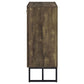 Carolyn 2-door Engineered Wood Accent Cabinet Rustic Oak