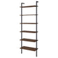 Owens 96-inch 6-shelf Wall Bookshelf Walnut