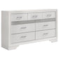 Miranda 4-piece Full Bedroom Set White