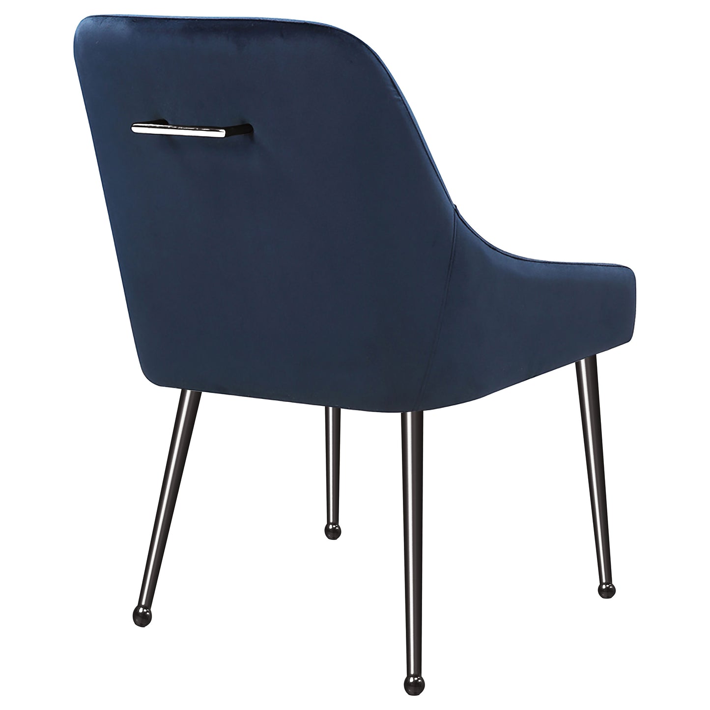 Mayette Upholstered Dining Side Chair Blue (Set of 2)