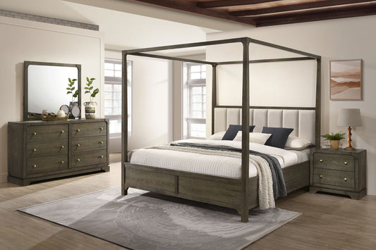 Gran Park 4-piece Queen Bedroom Set Dark Cocoa