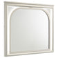 Olivia LED Dresser Mirror Pearl White