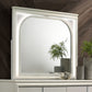 Olivia LED Dresser Mirror Pearl White