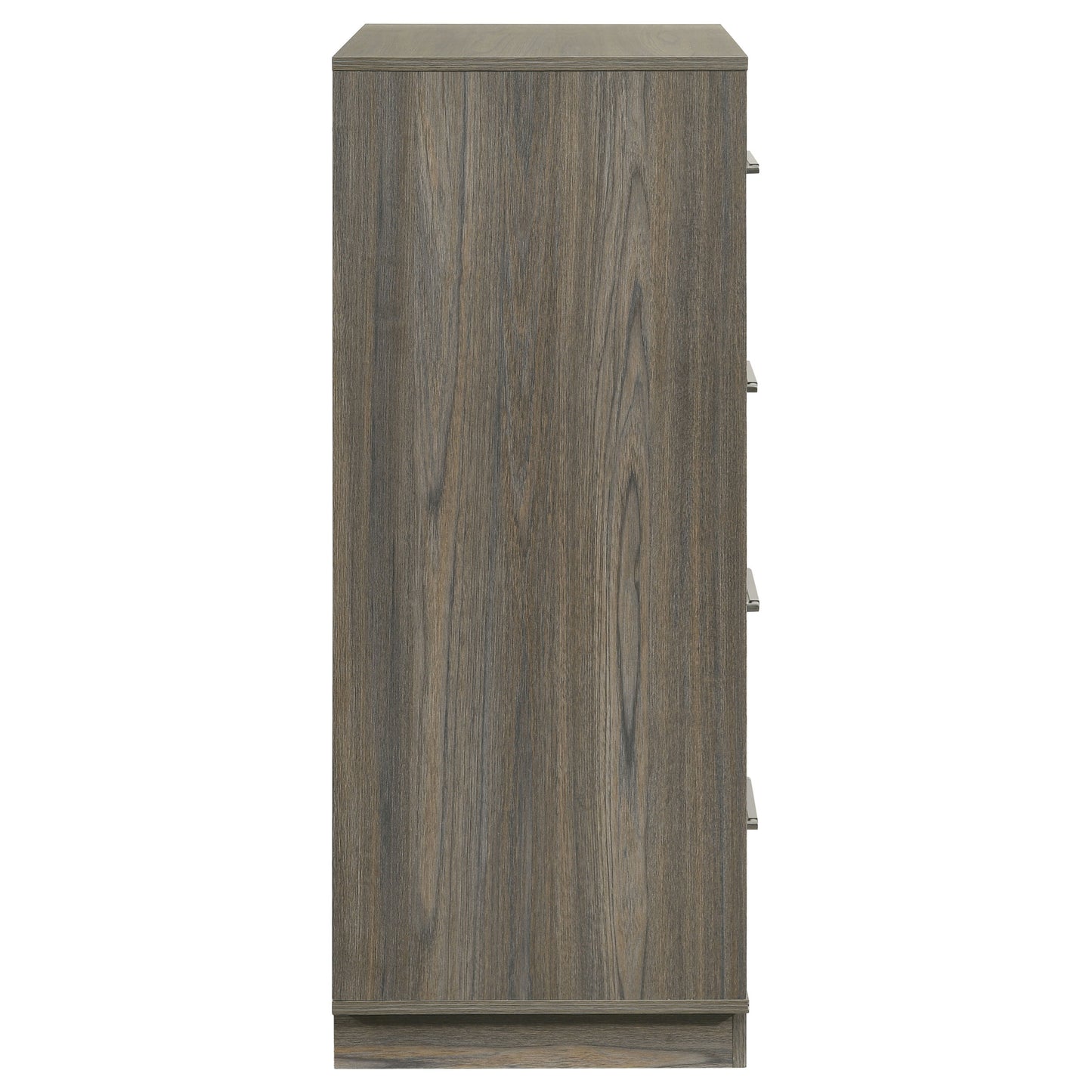 Fenwick 4-drawer Chest of Drawers Grey Oak