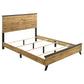 Kaywood 52-inch Eastern King Panel Bed Natural Pine