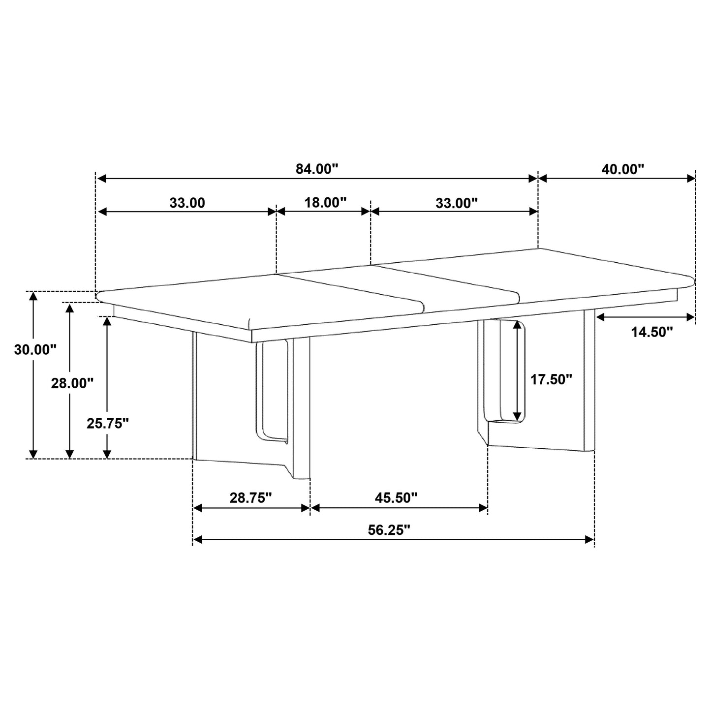 Hathaway 5-piece Rectangular Dining Table Set Acacia Brown