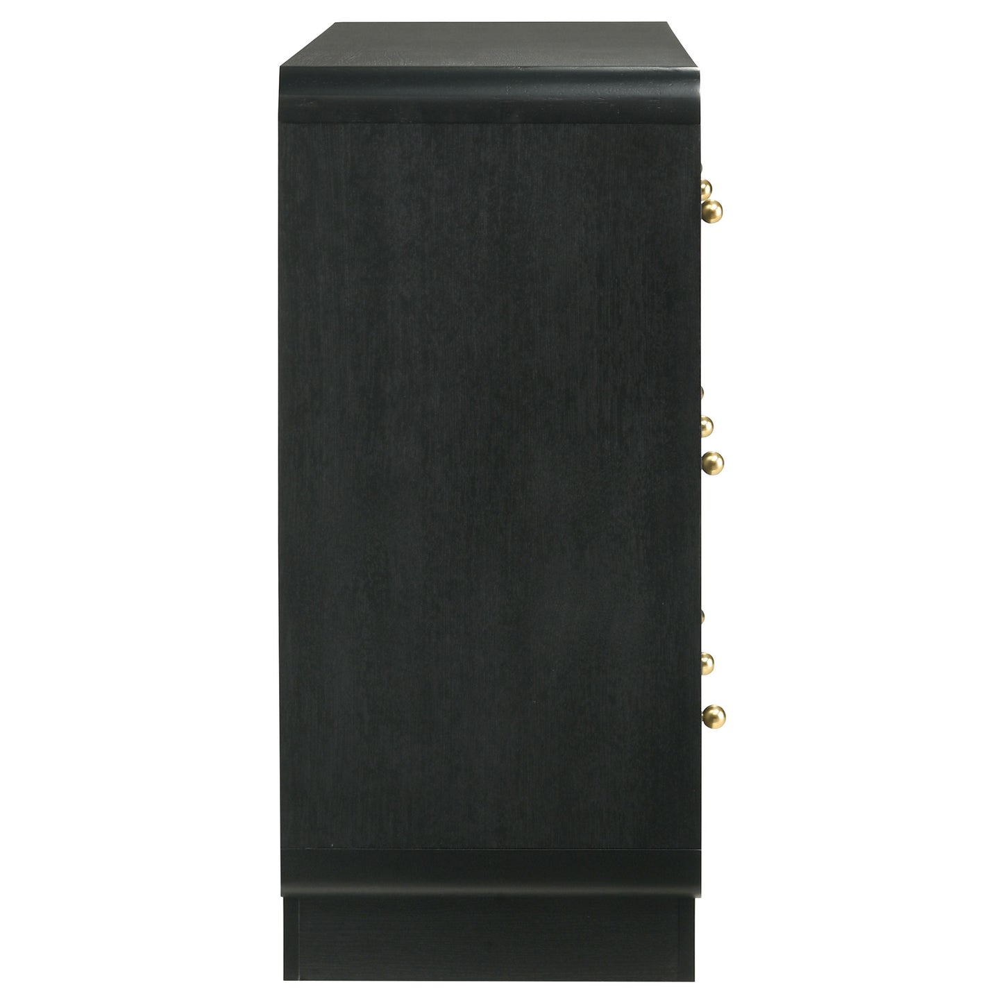 Cavelle 6-drawer Dresser Cabinet Black