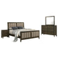 Wilkes 4-piece Queen Bedroom Set Dark Cocoa