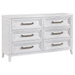 Marielle 4-piece Queen Bedroom Set Distressed White