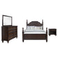 Andover 4-piece California King Bedroom Set Dark Oak