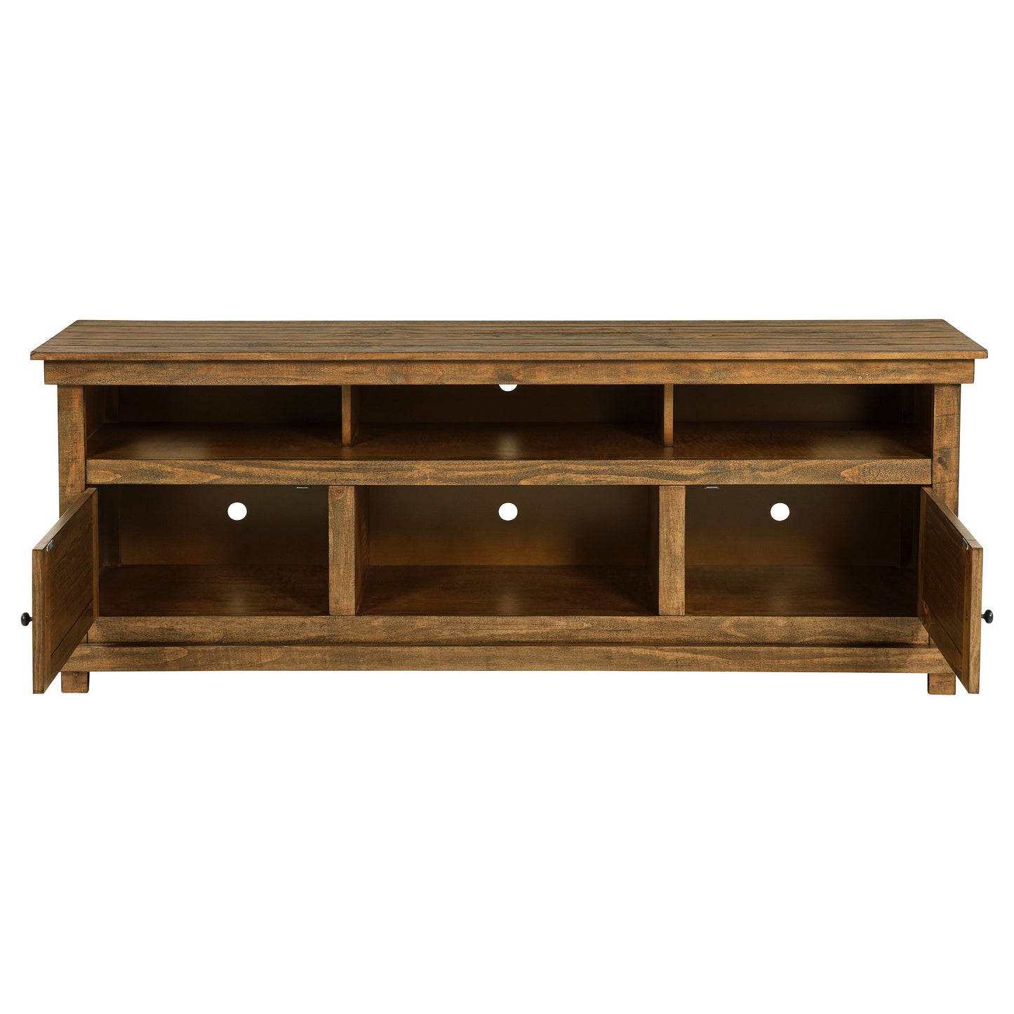 Payne 70-inch TV Stand Media Console Distressed Brown