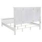 Sandy Beach 5-piece California King Bedroom Set Cream White