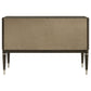 Reseda 4-door Dining Sideboard Server with Shelves Ash Brown