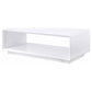 Paseo Rectangular Cocktail Coffee Table White High Gloss