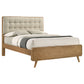 Robyn Wood California King Platform Bed Light Ash