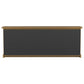 Florence 4-door Dining Sideboard Buffet Cabinet Rustic Honey
