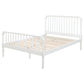Jones Wood Full Open Frame Bed White
