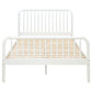 Jones Wood Full Open Frame Bed White