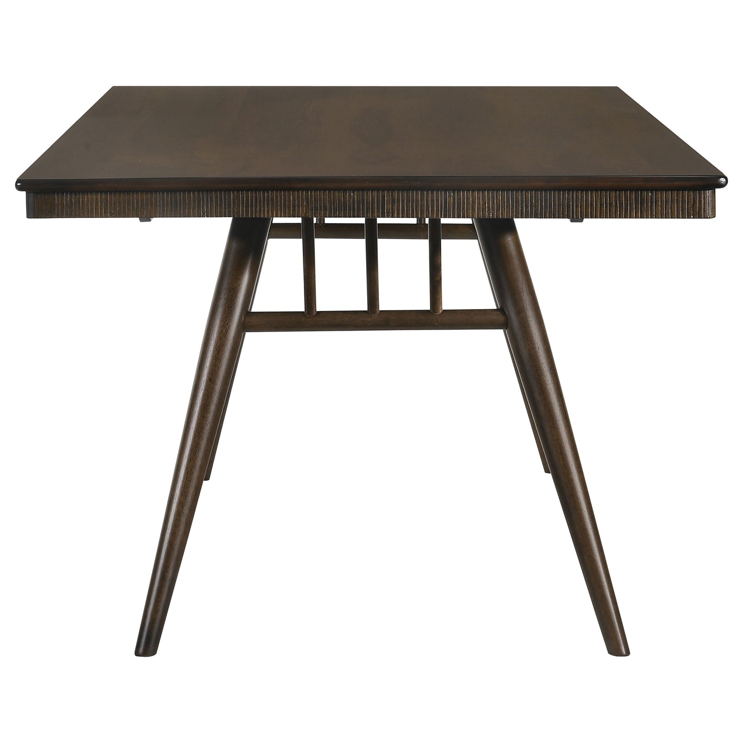 Wes Rectangular 80-inch Wood Dining Table Dark Walnut