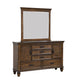 Devon 5-piece Queen Bedroom Set Burnished Oak