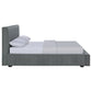 Gregory Upholstered California King Panel Bed Graphite