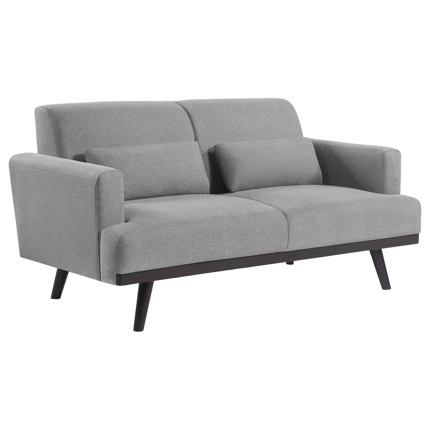 Blake Upholstered Track Arm Loveseat Sharkskin