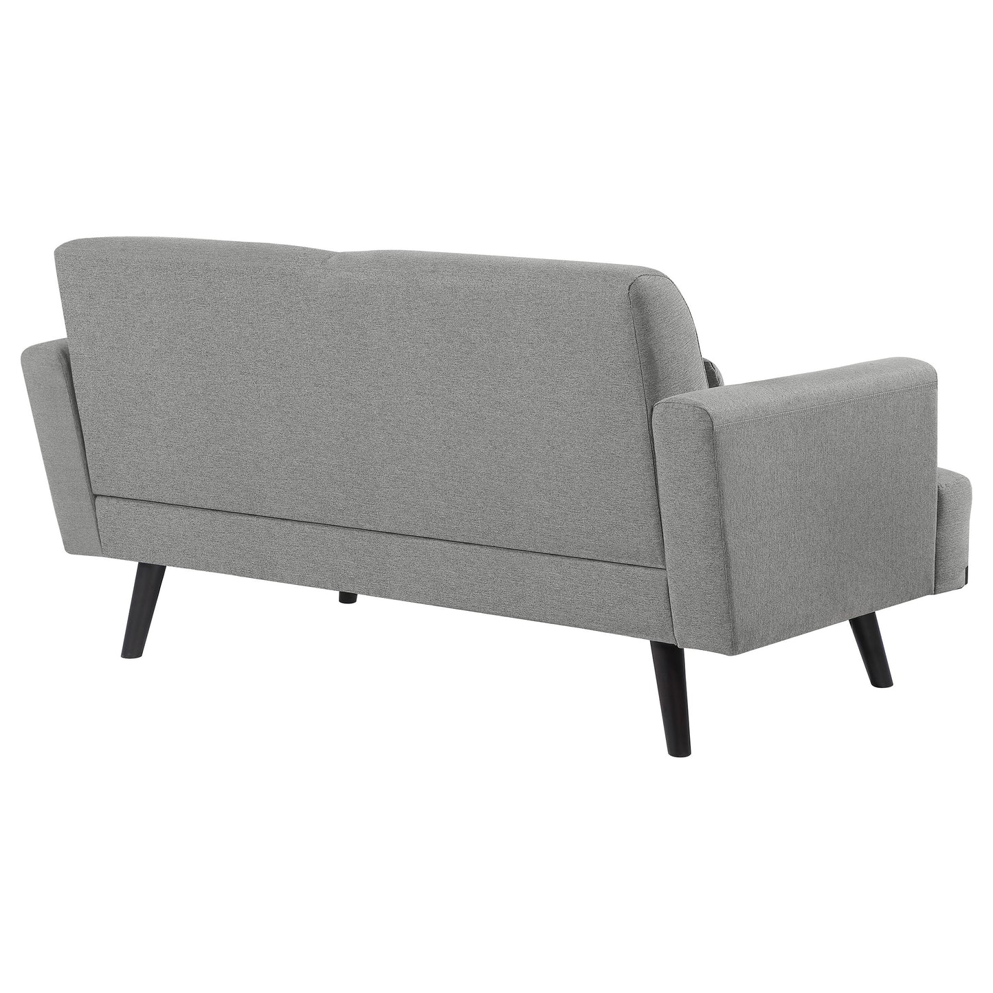 Blake Upholstered Track Arm Loveseat Sharkskin