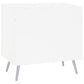 Nieta 2-door Engineered Wood Accent Cabinet White High Gloss